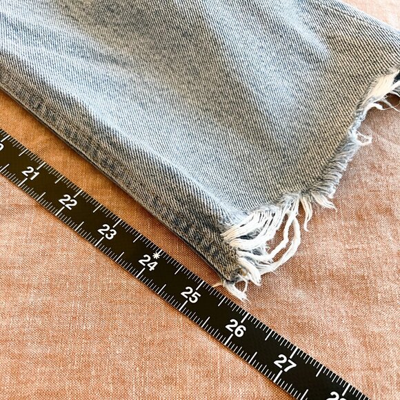 Agolde Riley Crop - Size 27 - Light / Med wash - Picture 13 of 15